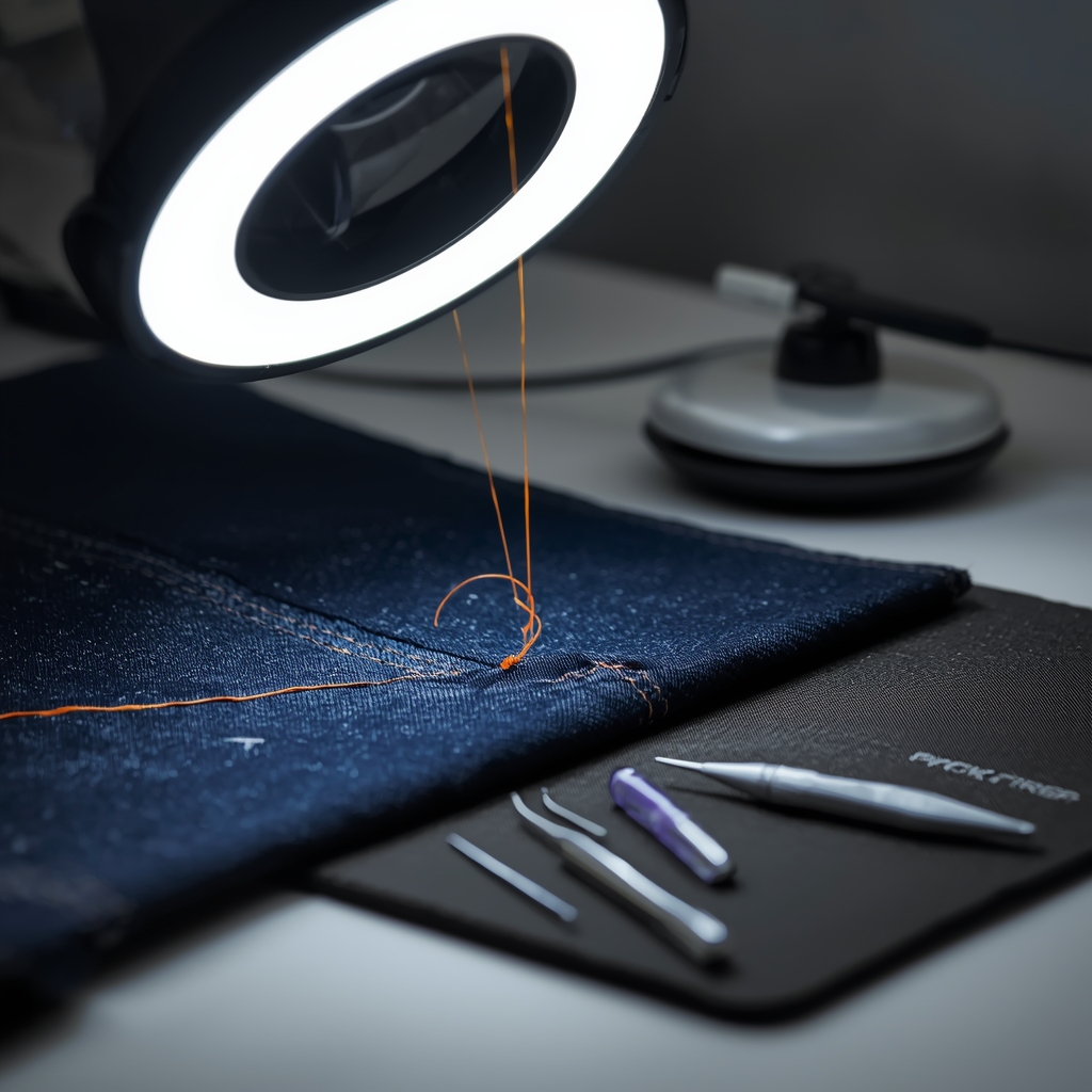 Fabric repair thumbnail representing damage repair